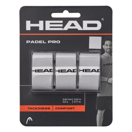 Head Overgrip Padel Pro (Pack x 3) GREY