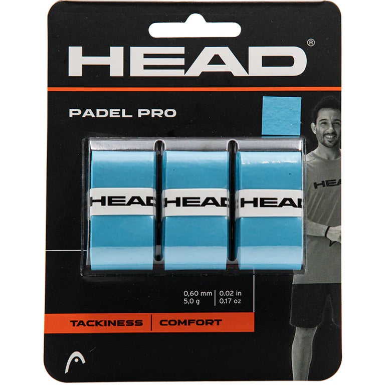 Head Overgrip Padel Pro (Pack x 3) BLUE