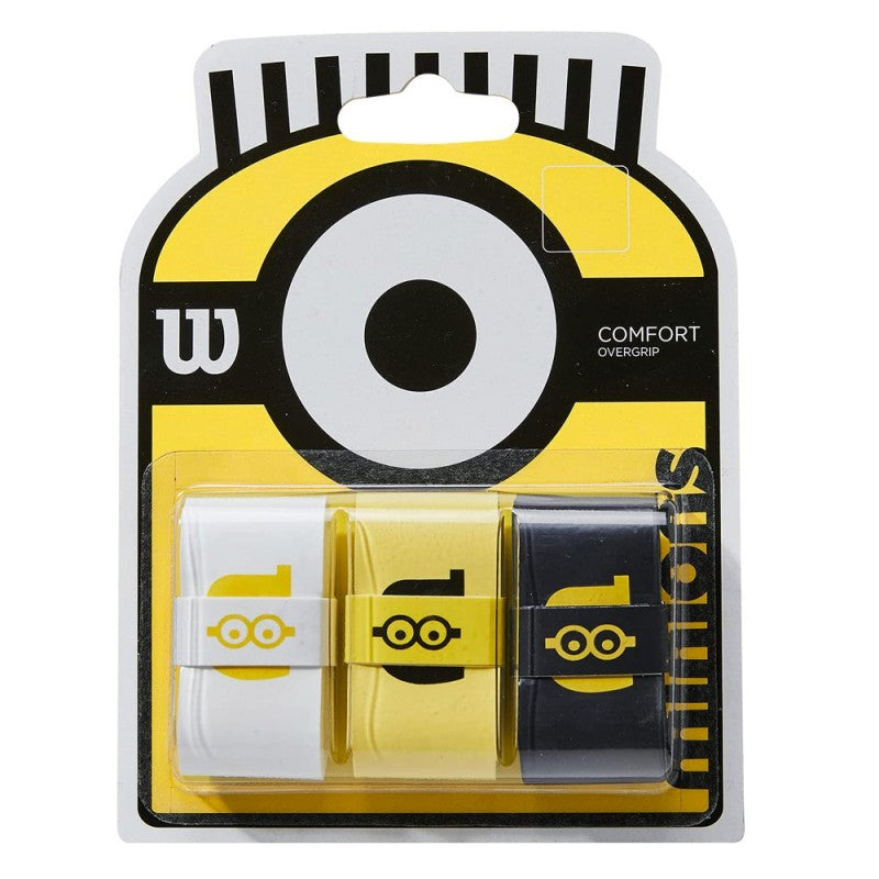 WILSON MINIONS OVERGRIP 3 PACK