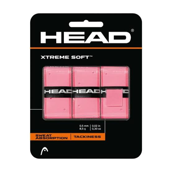 Head Xtreme Soft Overgrip 3 Pack Pink