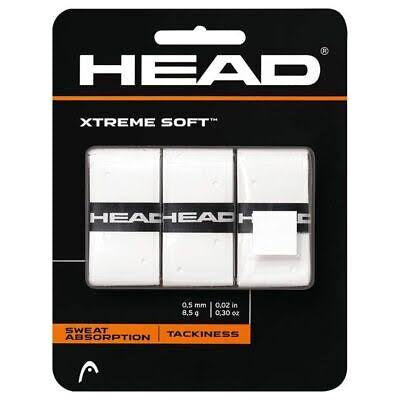 Head Xtreme Soft Overgrip 3 Pack White