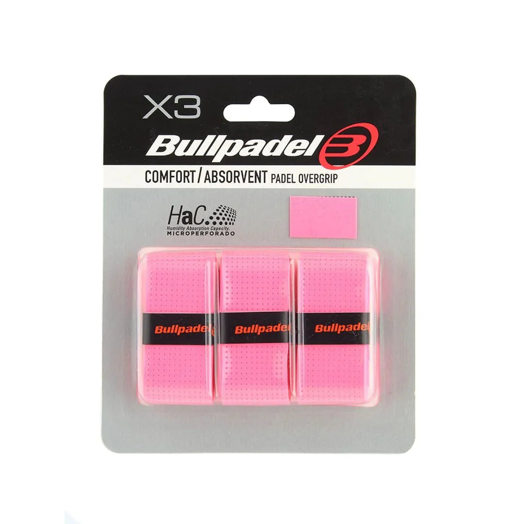 Bullpadel GB-1201  Padel Overgrip (Pink)