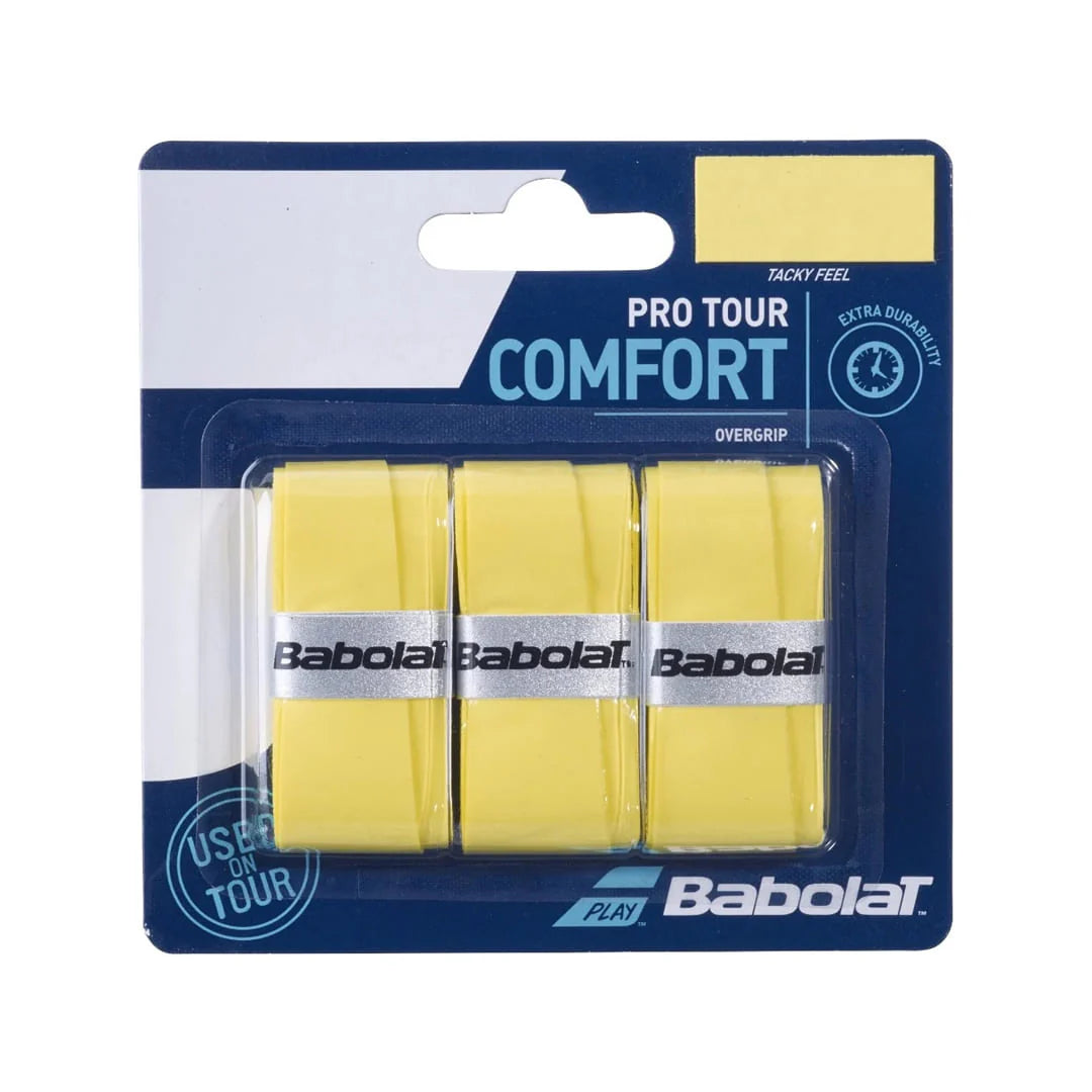 Babolat Pro Tour Comfort 3X-Yellow