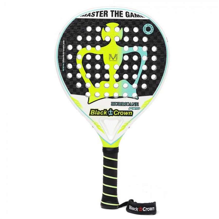 Black Crown Hurricane Pro Padel Racket (2022)