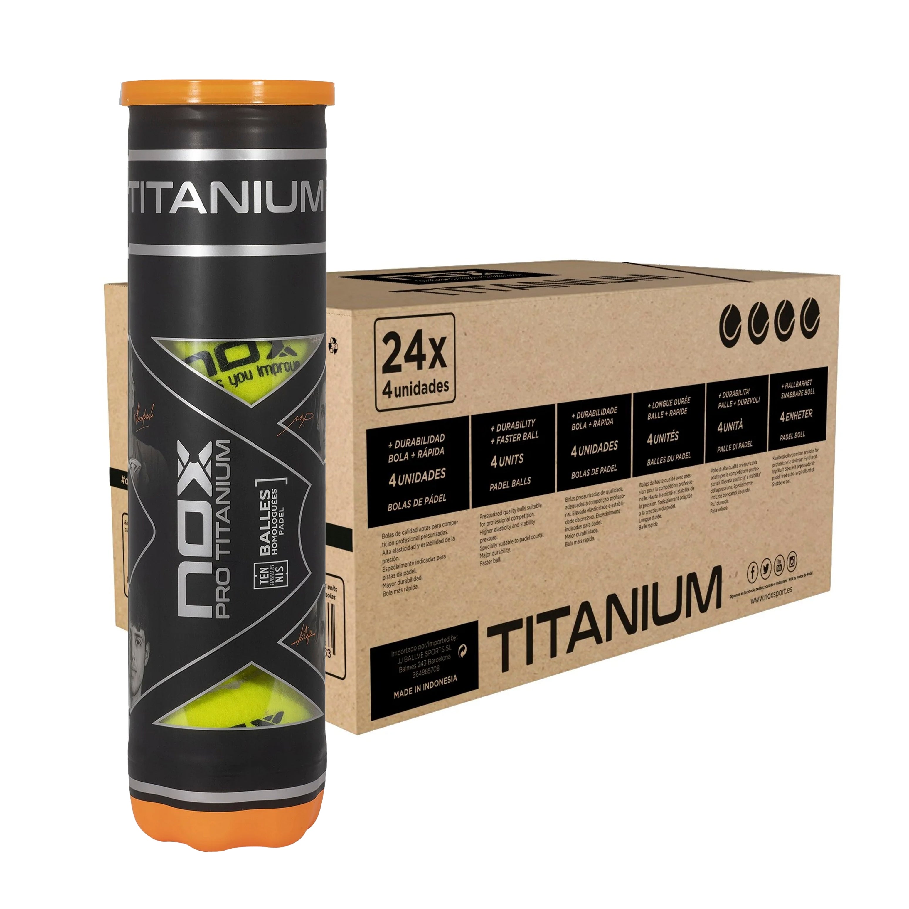 Nox Titanium (4 Balls) x24
