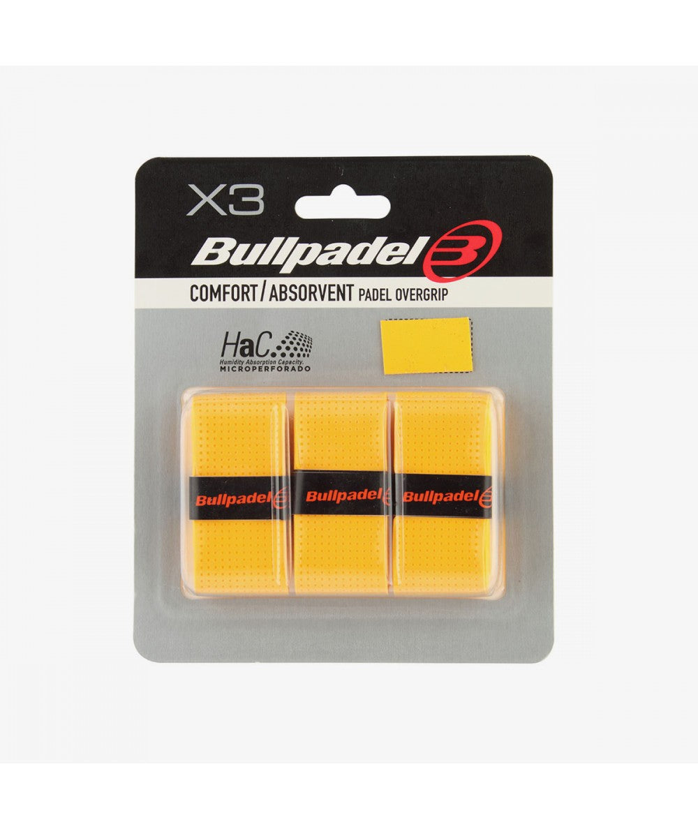 Bullpadel GB-1201  Padel Overgrip (Yellow)