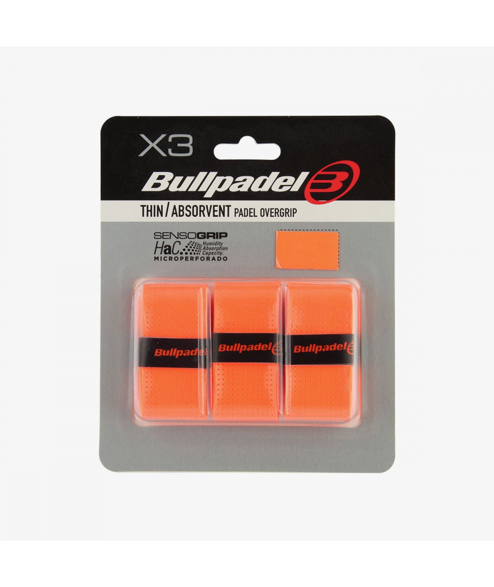 Bullpadel GB-1201  Padel Overgrip (Orange)