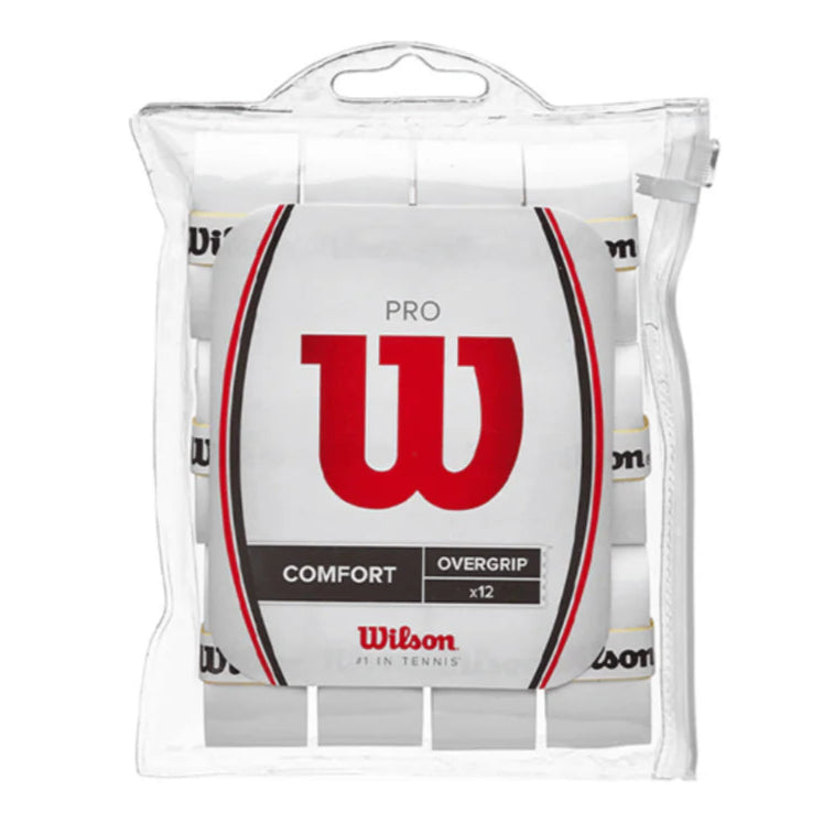 WILSON OVERGRIP PRO X12 WHITE