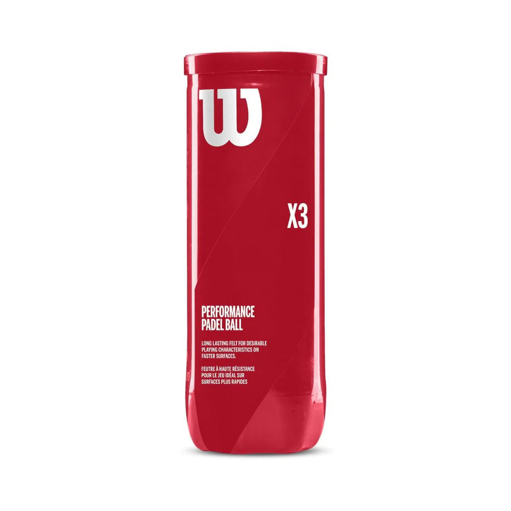 Wilson Padel 3X performance Red