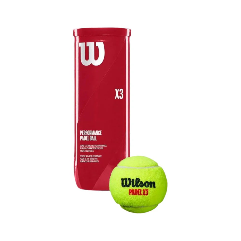 Wilson Padel 3X performance Red